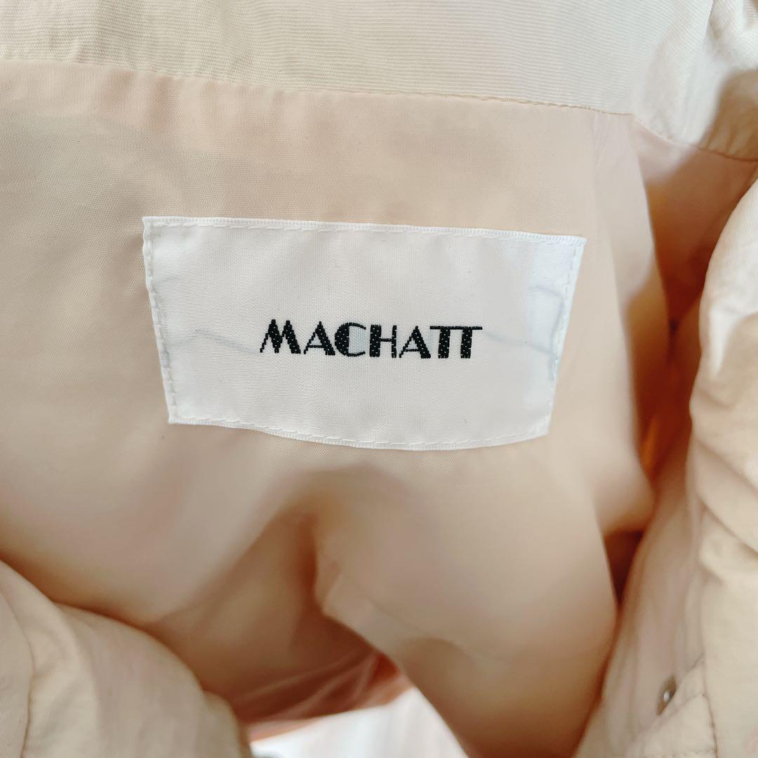 【MACHATT】ロハシーサーモ2wayコート(クリーム)
