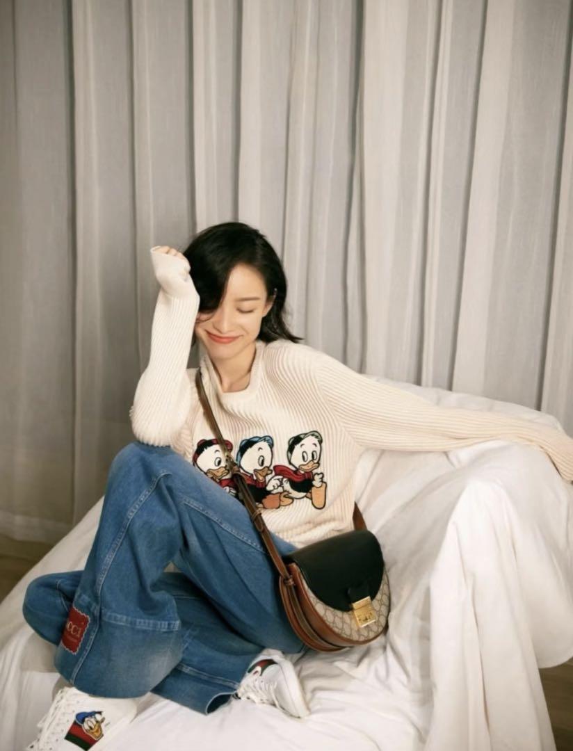 未使用近い❗️Disney x Gucci ドナルドダック ニットセーター XS 未使用近い❗️Disney x Gucci ドナルドダック ニットセーター XS