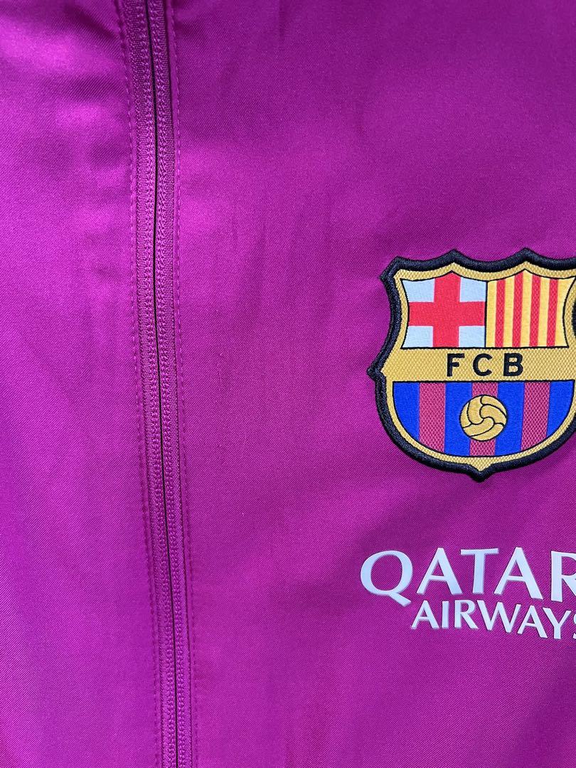 【Nike】バルセロナ　サッカー　ウォームアップ 上下セット サイズ L