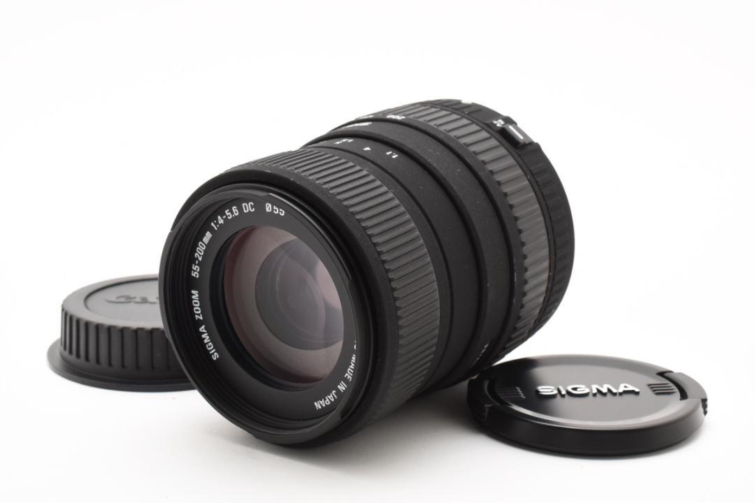 超美品　SIGMA 55-200mm F4-5.6 DC CANON M611