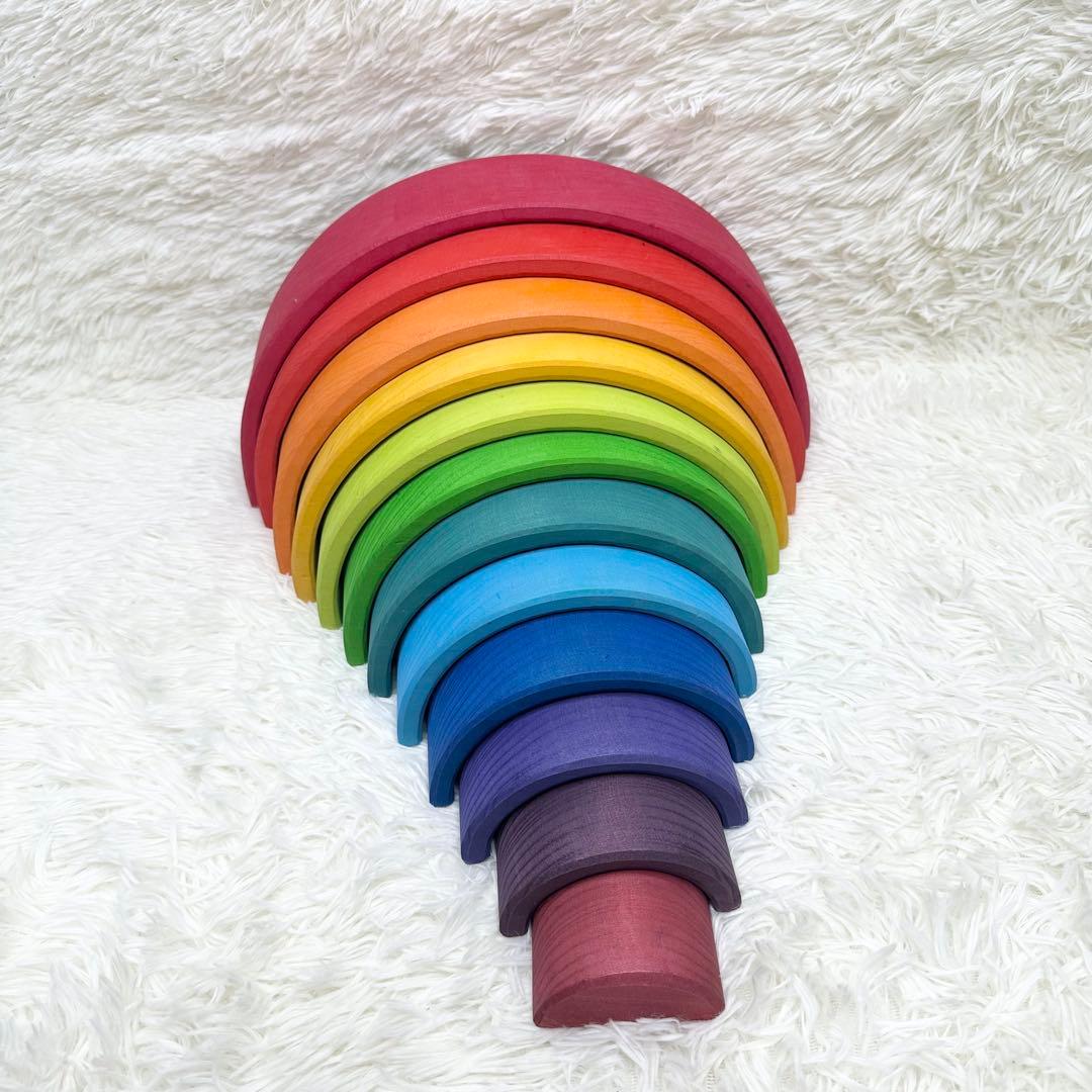 GRIMM'S グリムス アーチレインボー 大 正規品 知育玩具