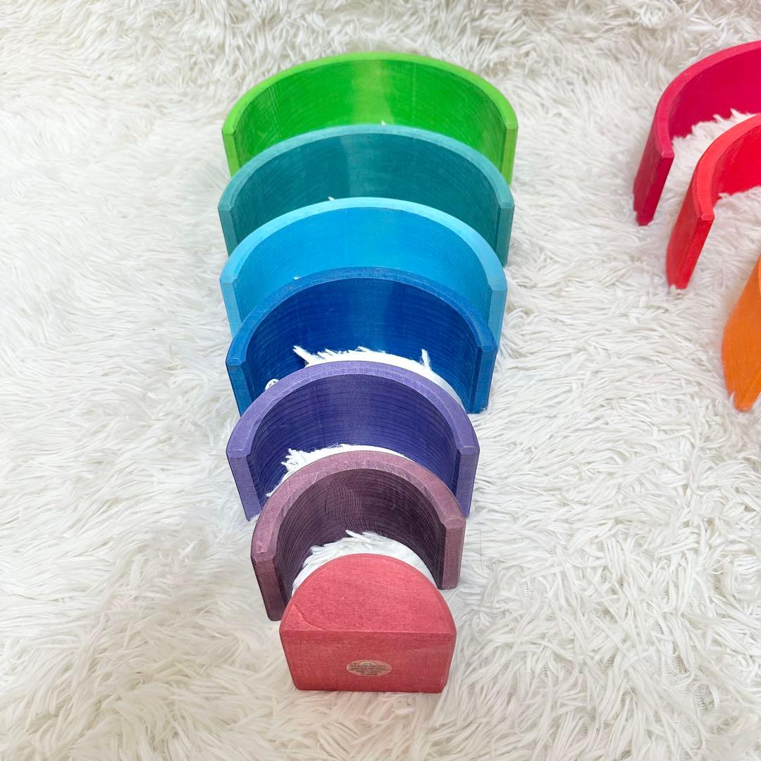 GRIMM'S グリムス アーチレインボー 大 正規品 知育玩具