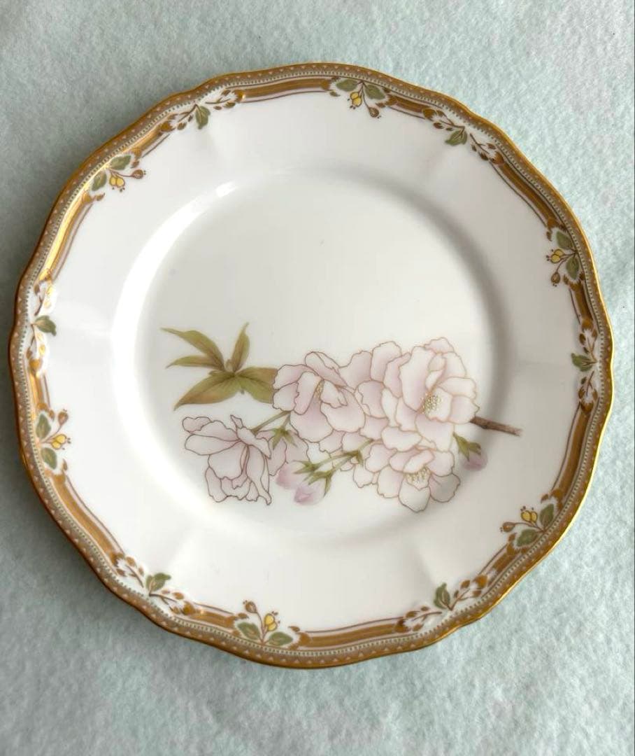 ノリタケ GALA CONTESSA 廃盤 金縁ケーキ皿6枚