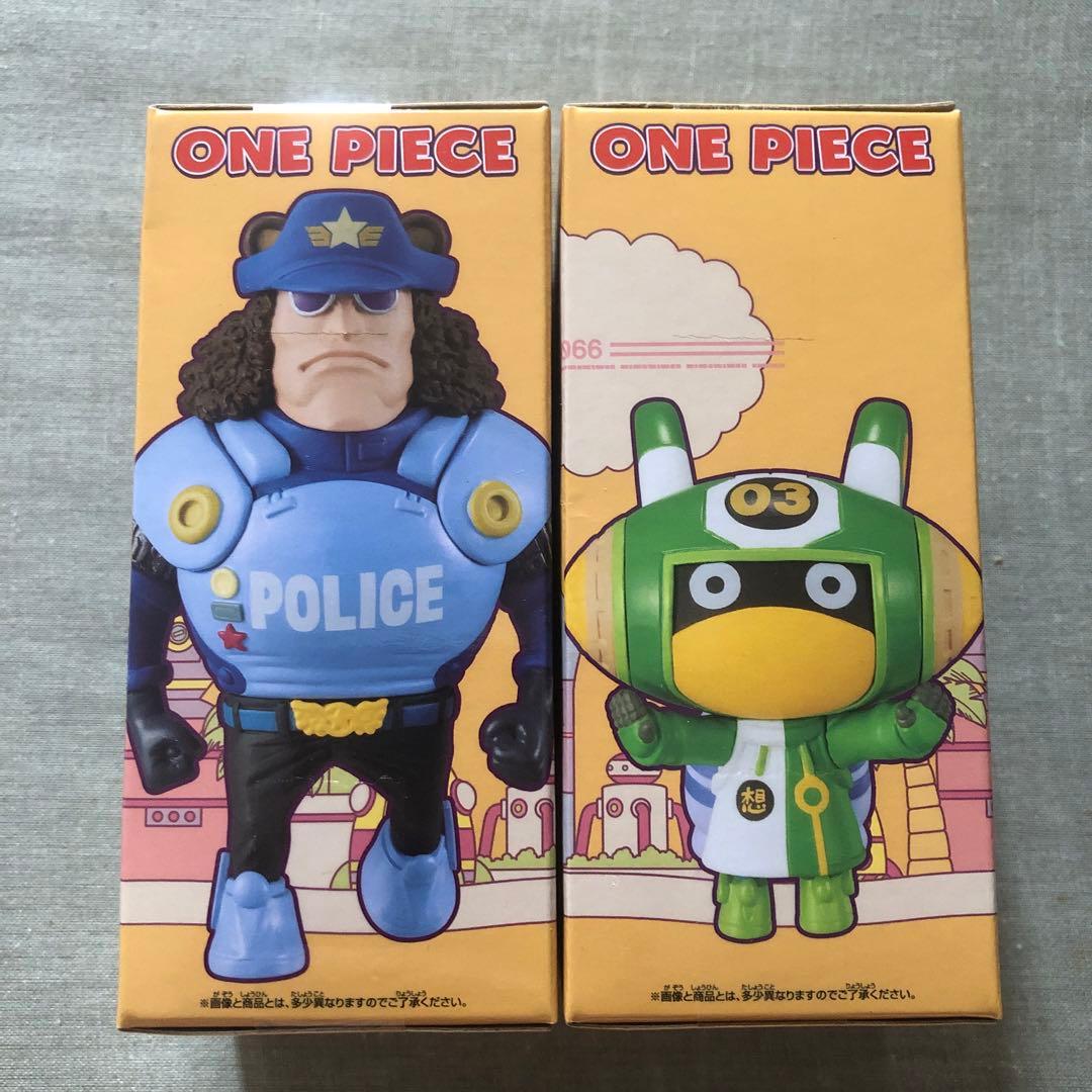 ワンピース　ワーコレ　エッグヘッド3 エジソン　パシフィスタ　2種セット 3個セットワーコレ エッグヘッド3 パシフィスタ、エジソン、ボニー