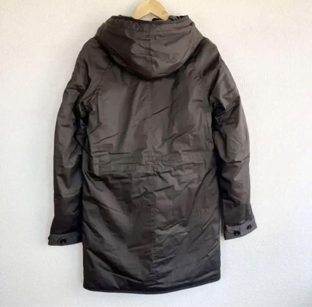 ★新品★G-starRAW 中綿フーディミドルジャケットアウター 防水 茶XS.