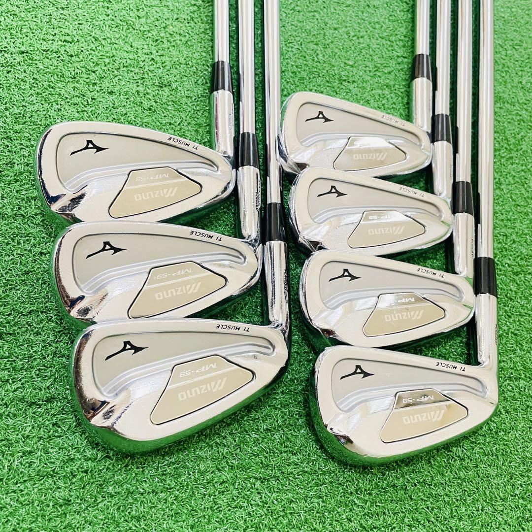 MIZUNO - 8696 MIZUNO MP-59 レフティ 左利き アイアン7本