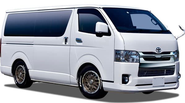 MUDBAHN XR-800M 16インチ4本ハイエース200系カスタム BRIGHTFACE_UK