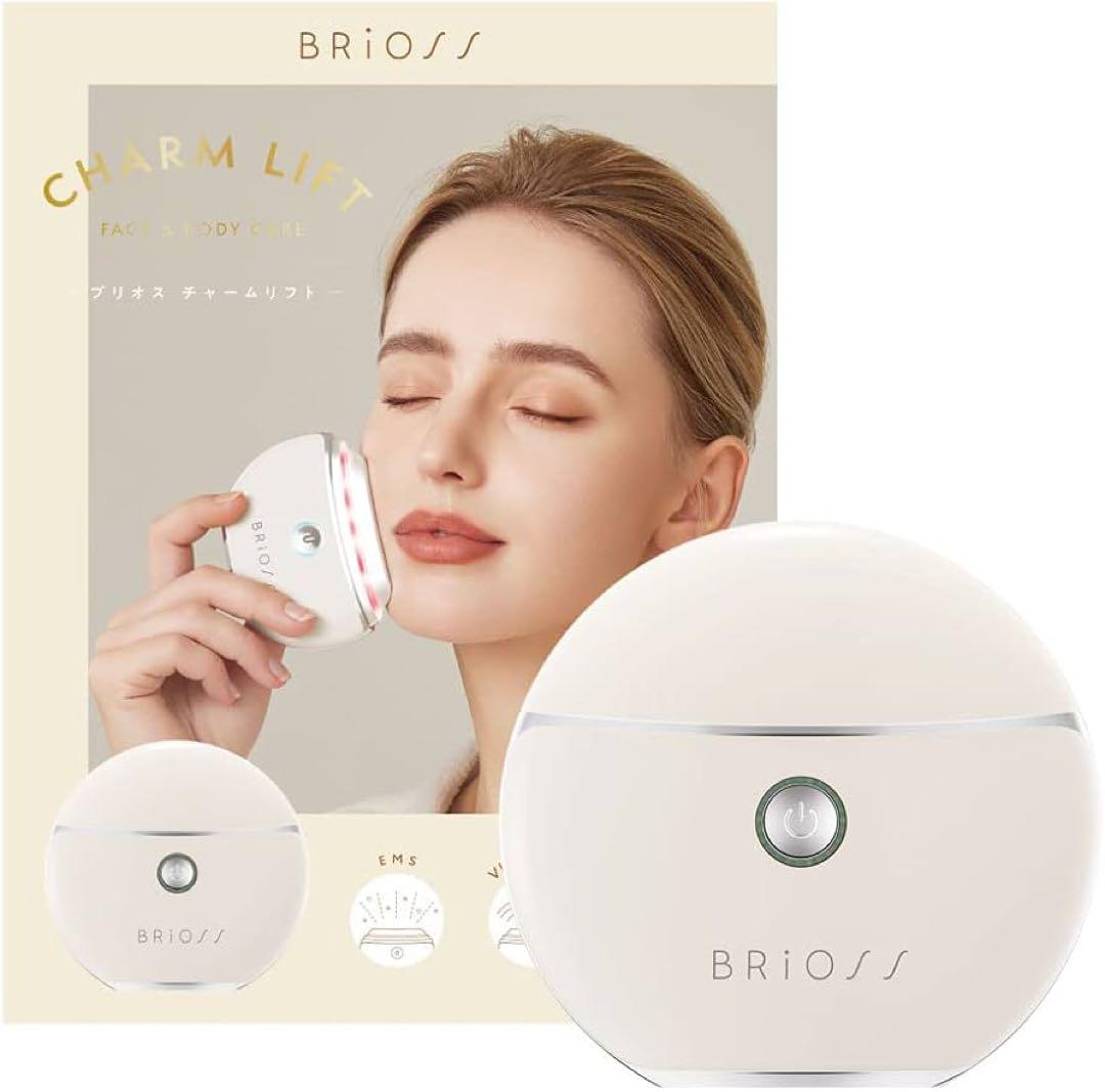BRIOSS チャームリフト　美顔器 新品未使用　アイボリー