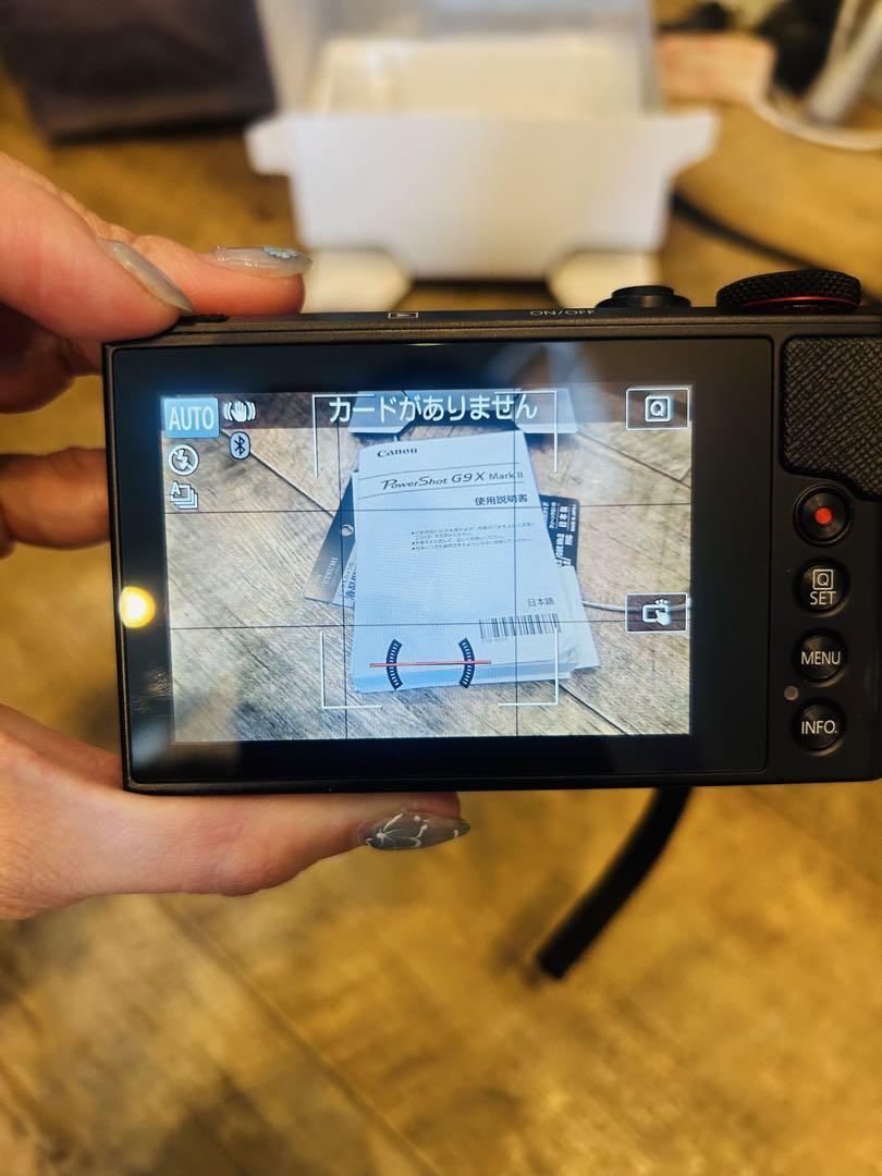 Canon PowerShot G9 X Mark II ブラック