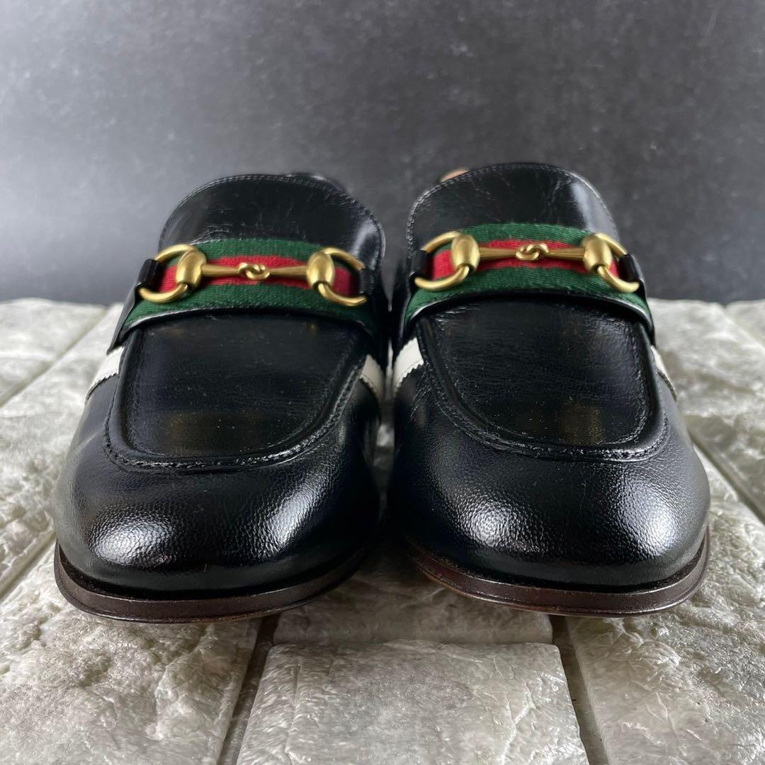 ★新品 GUCCI adidas ホースビット ローファー シェリーライン 8