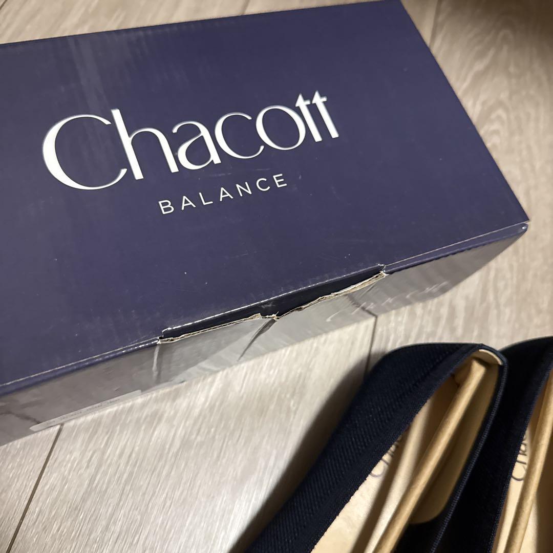 Chacott BALANCE ネイビー フラットシューズ/バレエシューズ