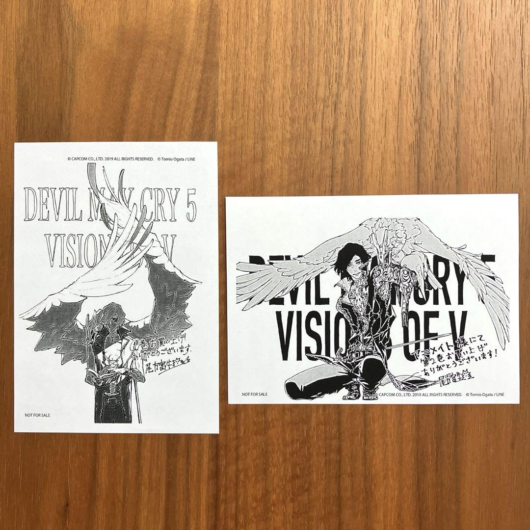 人気商品の入荷速報 入荷Now Devil may cry 5 Visions of V 特典 イラストペーパー その他