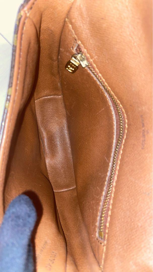 ルイヴィトン　ショルダーバッグ　シャンティ　モノグラム　ポシェット　レザー
