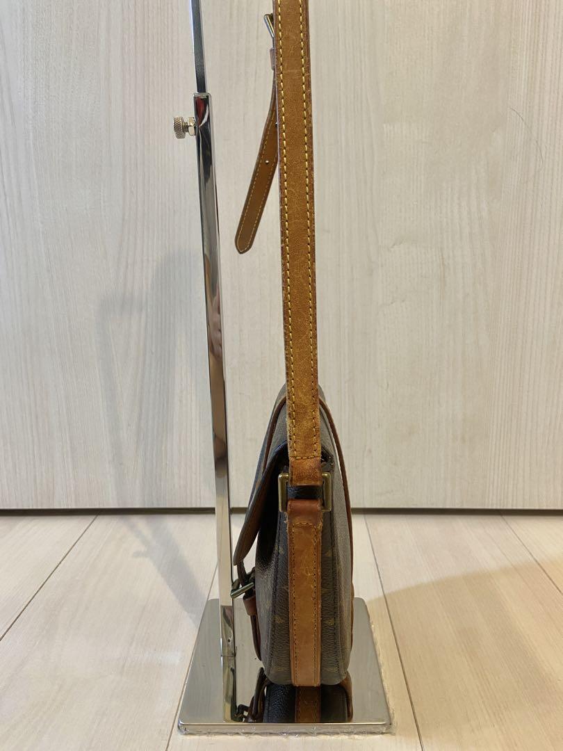 ルイヴィトン　ショルダーバッグ　シャンティ　モノグラム　ポシェット　レザー