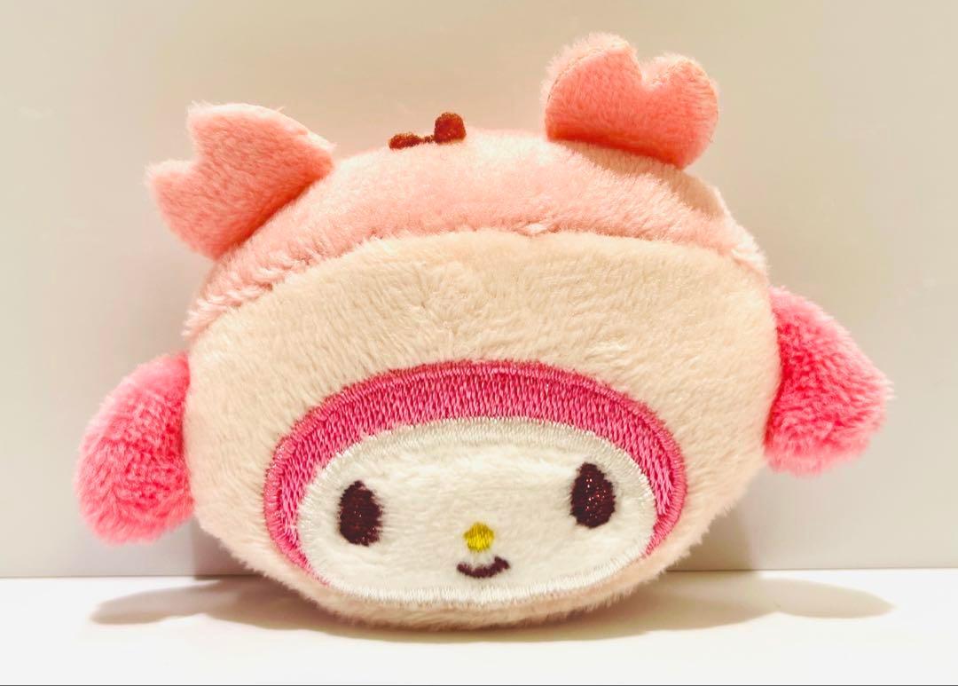 サンリオ⚫️ちいかわ⚫️古本屋、カニちゃん✖️マイメロ フルコンプ7点セット サンリオ ちいかわ マスコットホルダー 古本屋 カニちゃん マイ