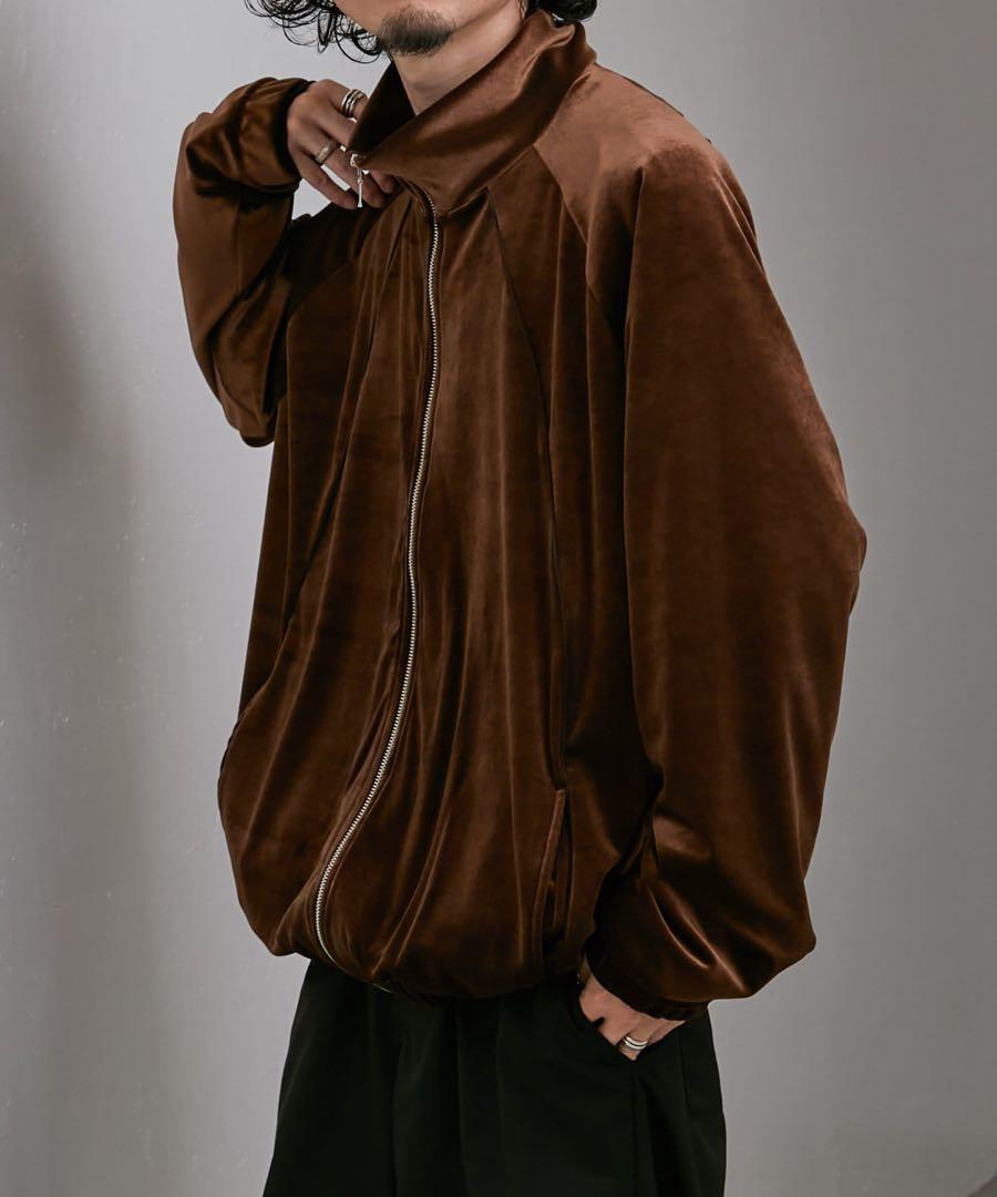 Lui's（ルイス）の「ベロア トラックジャケット (セットアップ対応)（ジャージ）」 - WEAR