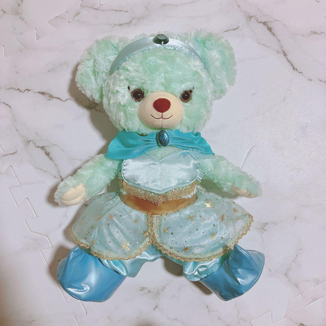 ディズニー　ユニベア　ぬいぐるみ　ジャスミン　コスチューム付き