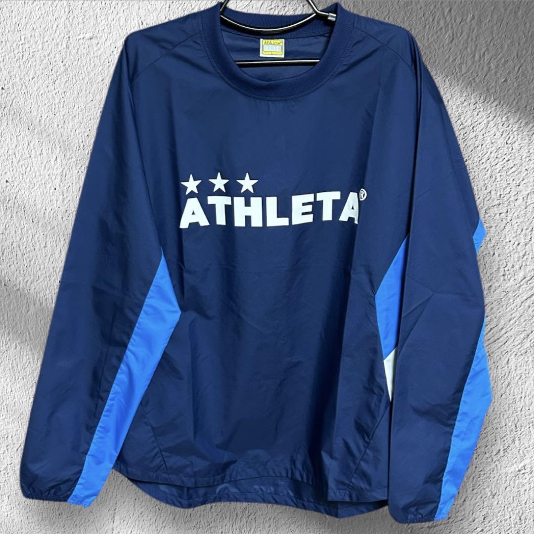 【ATHLETA アスレタ】ピステ上下セットアップ(ネイビー)Lサイズ