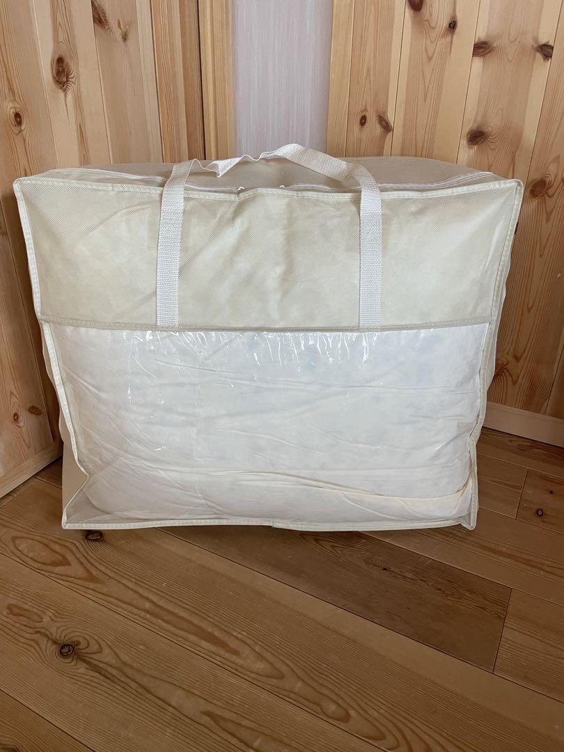 【エコダウン使用】寒冷地仕様　羽毛布団　シングル　150×210  ホテル仕様