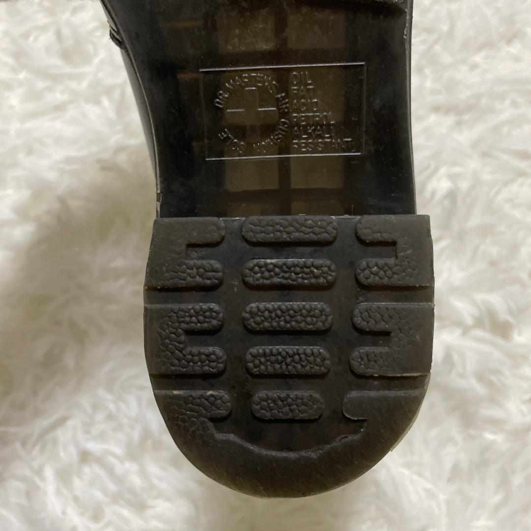 箱付き美品★Dr Martens ★UK4 イエローステッチ サイドゴアブーツ