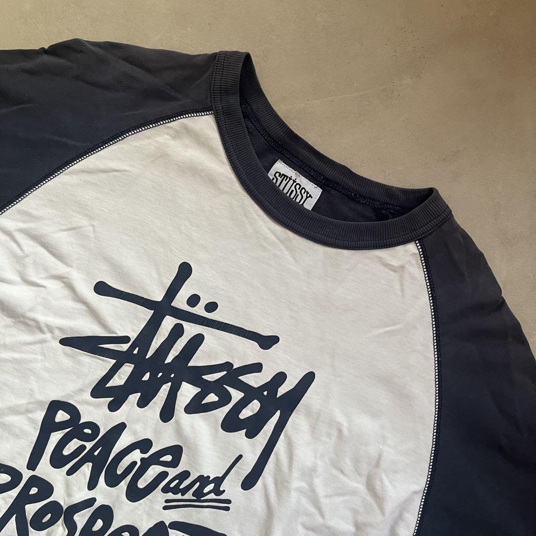 【海外コーデ】STUSSY ラグランのみ c-boy style cityboy