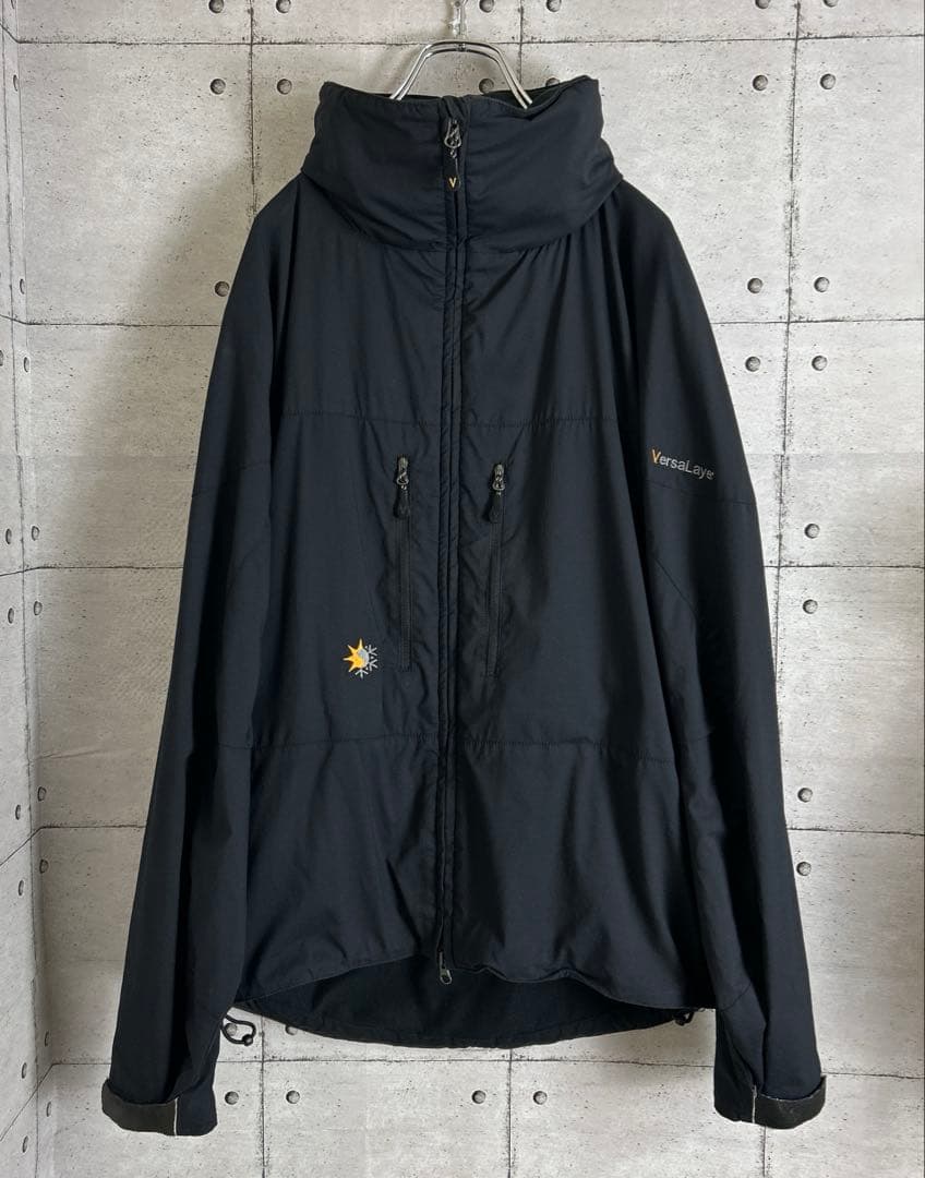 VersaLayer ヒートサーキュレーション シェルジャケット ブラック