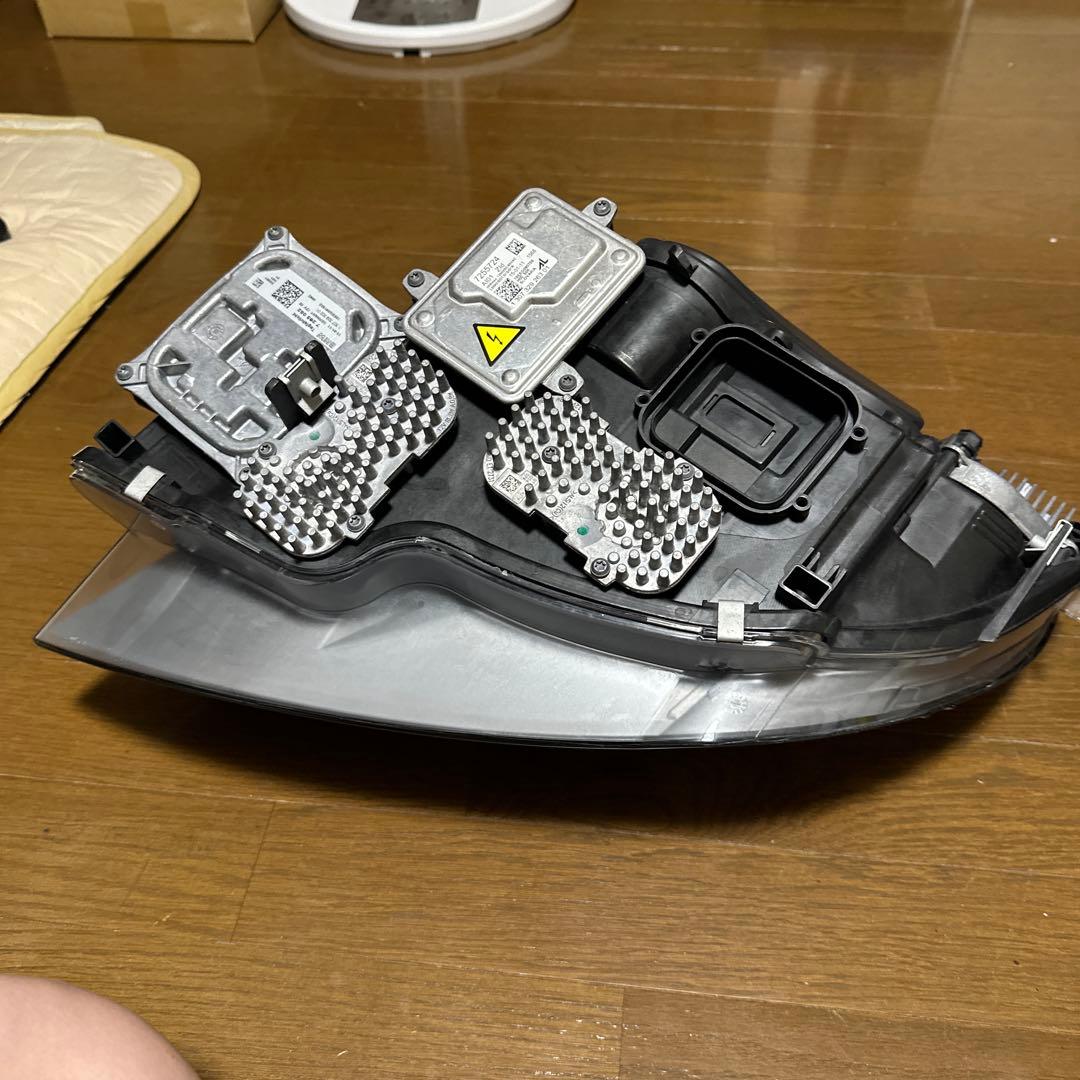 E92LCIヘッドライト左右 プロテクションフィルム施工