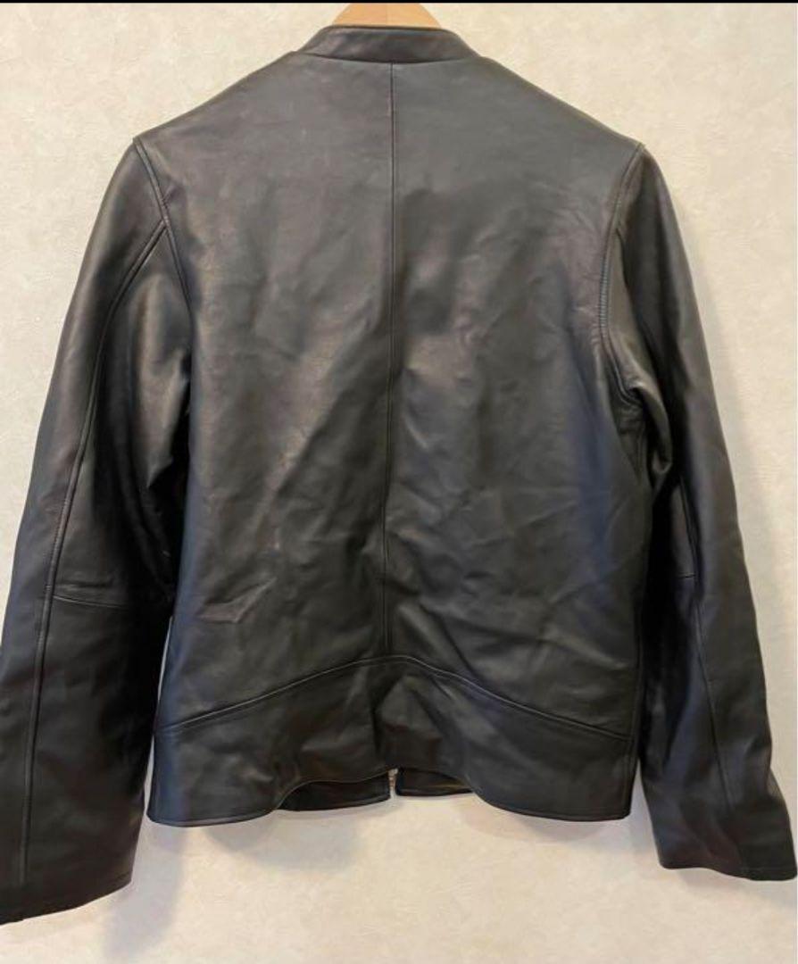 ÉDIFICE レザーシングルライダースジャケット
