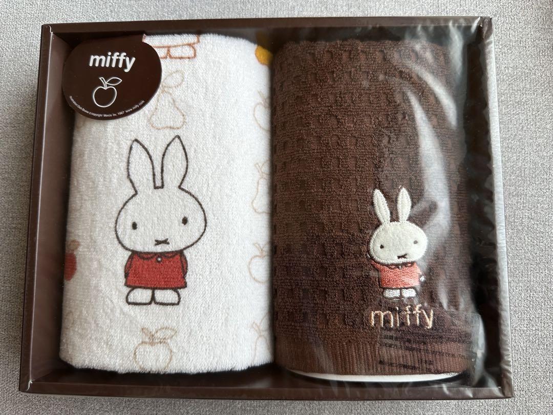 ミッフィーウォッシュタオルMiffy ２枚セット