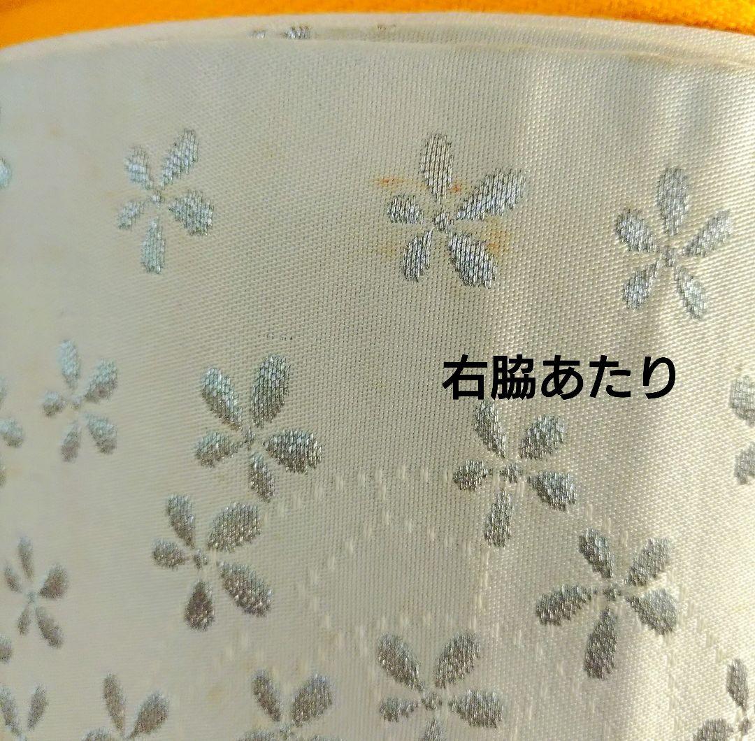 訳アリ特価☆大人の変わり結び 小花尽くし 作り帯付け帯 胴巻~95cm 交織り 訳アリ特価☆大人の変わり結び 小花尽くし 作り帯付け帯 胴巻~95cm 交織り