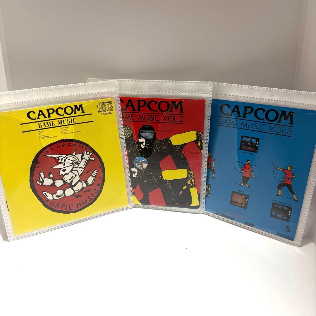 CAPCOM GAME MUSIC カプコンカプコンゲームミュージック 3枚