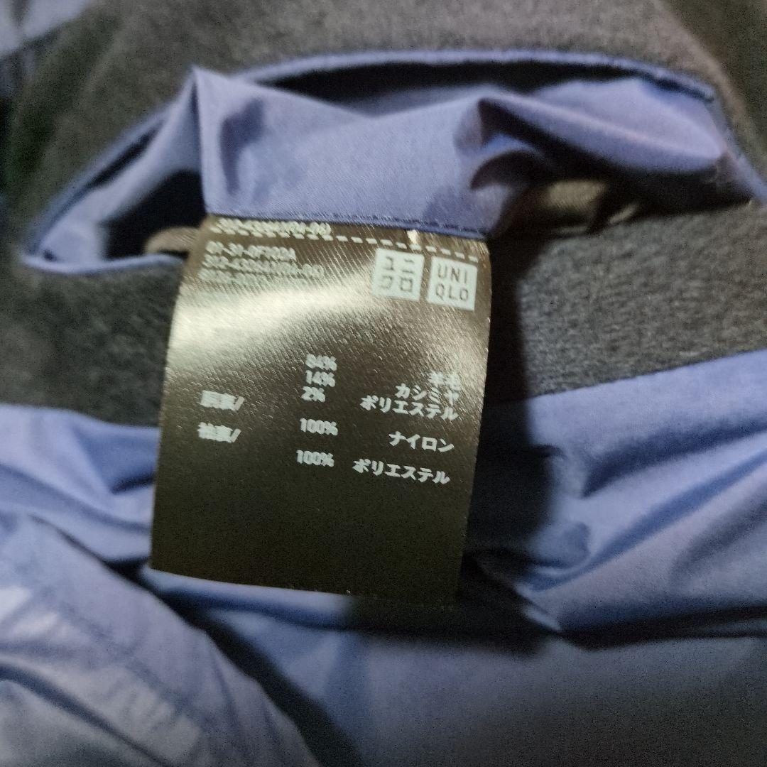 UNIQLO ユニクロ ＋J カシミヤブレンド　チェスターコート ネイビーXXL