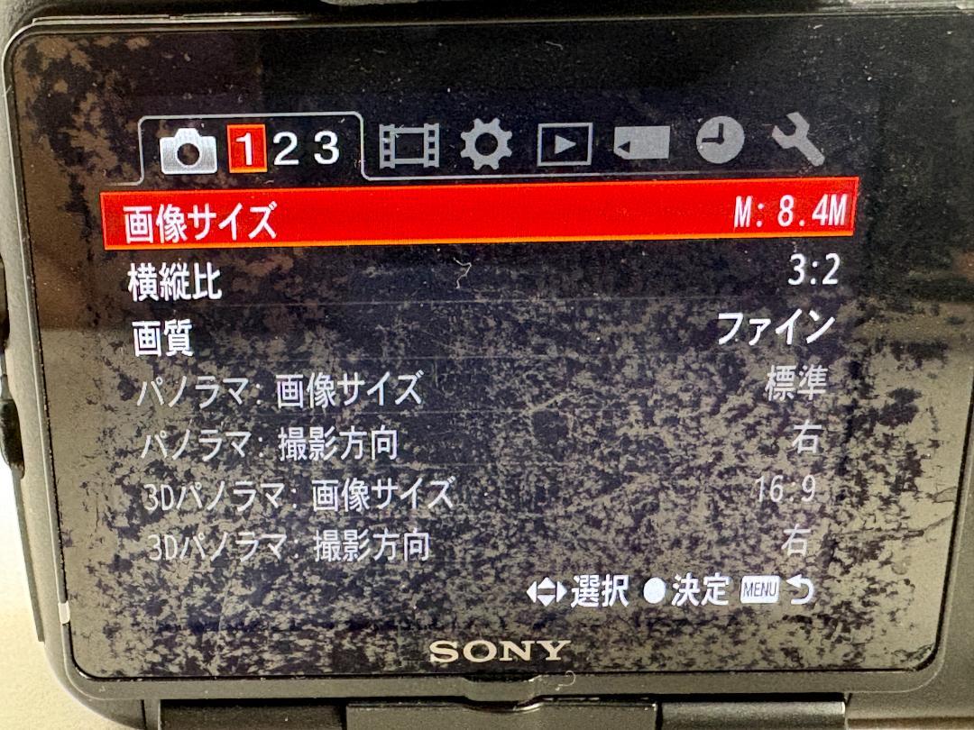 SONY ソニー α57 デジタル一眼カメラ 本体 ボディ バッテリー２個付属