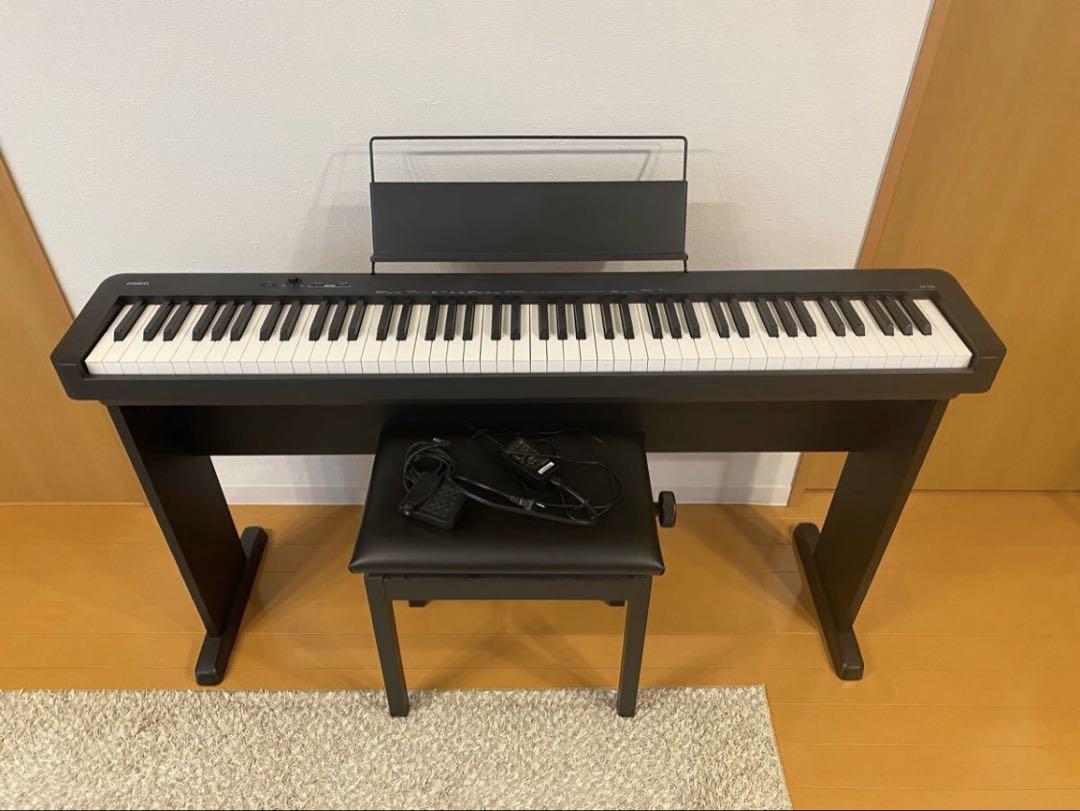 【最終お値下げ】　CASIO　カシオ　88鍵盤　電子ピアノ3点セット CASIO カシオ 88鍵盤 電子ピアノ3点セット - メルカリ
