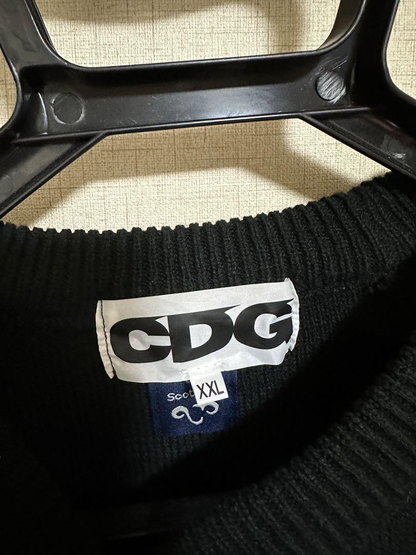 CDG Comme des Garçons ニットセーター XXL 黒