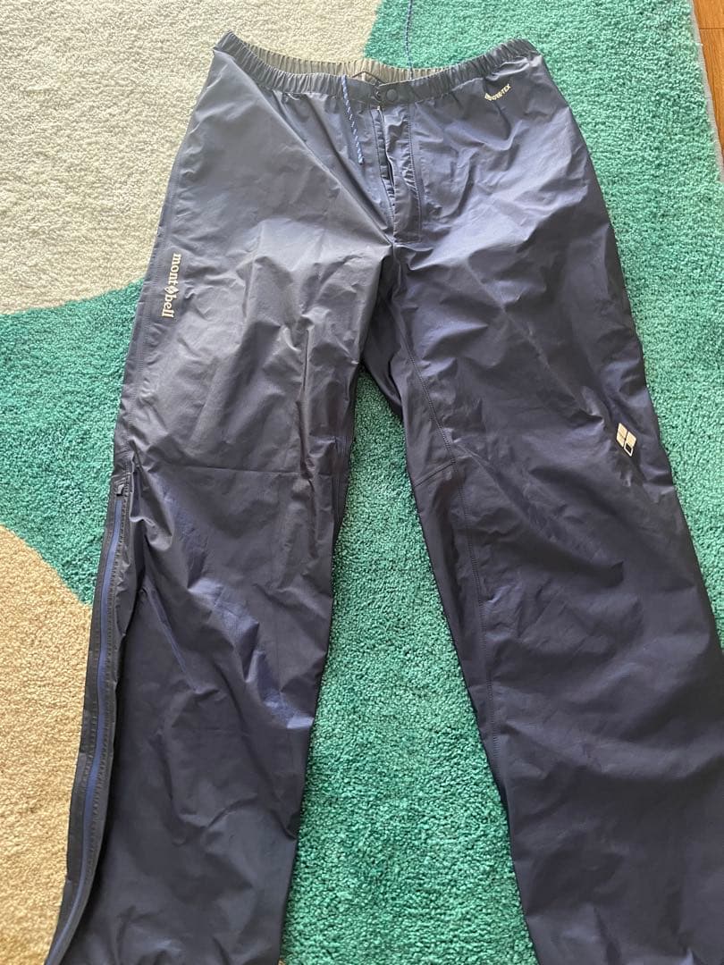 mont-bell ストームクルーザーパンツ　men's L ネイビー