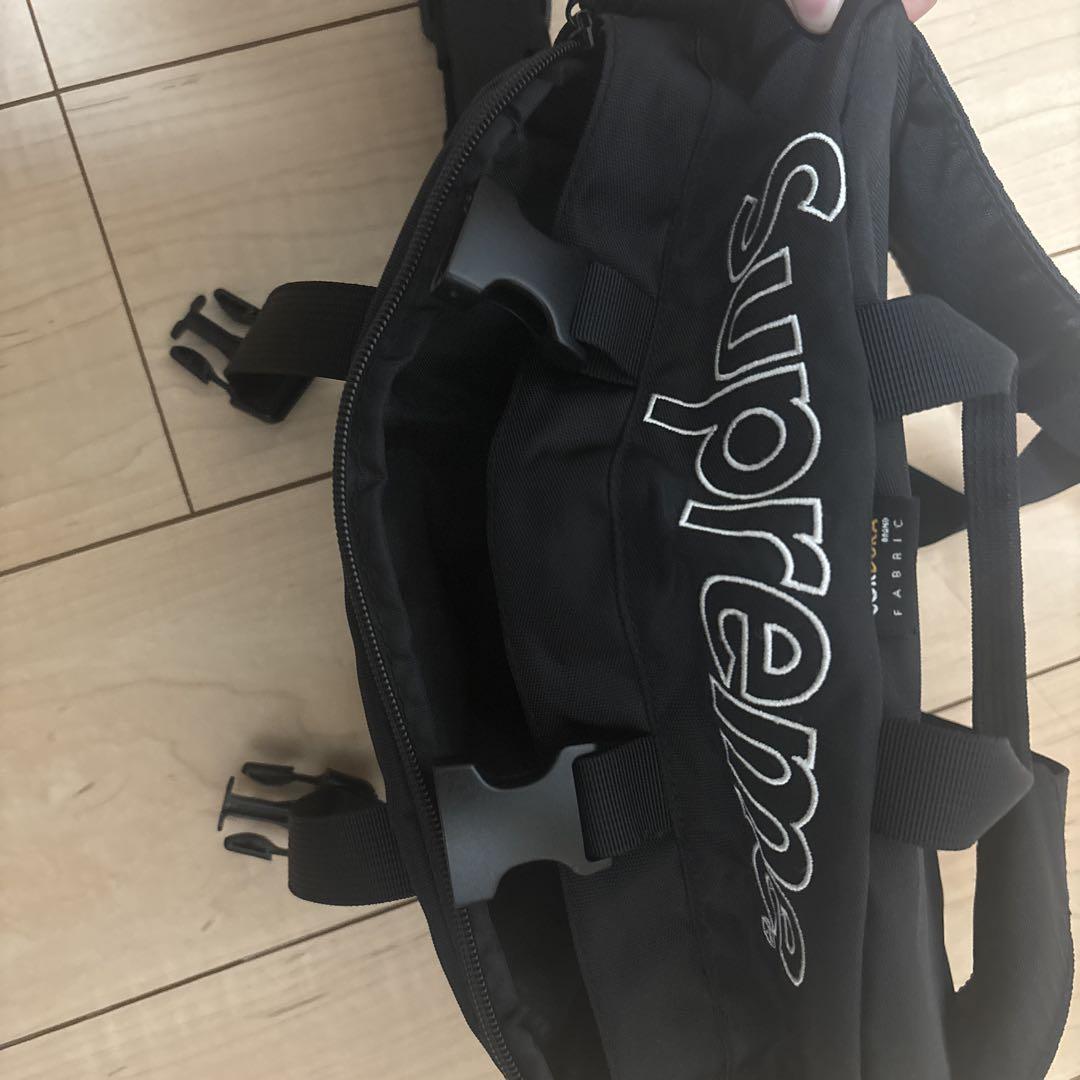 デパート 送料無料 Supreme ブラック ショルダーバッグ バッグ
