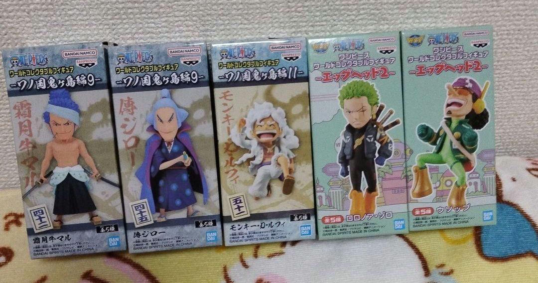 未開封　ワンピース　ワールドコレクタブルフィギュア　54点セット　まとめ売り