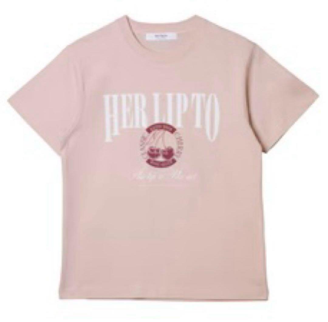 人気アイテムランキング(新品)  Cherry Classic Herlipto Tee メルカリ - sand pink トップス