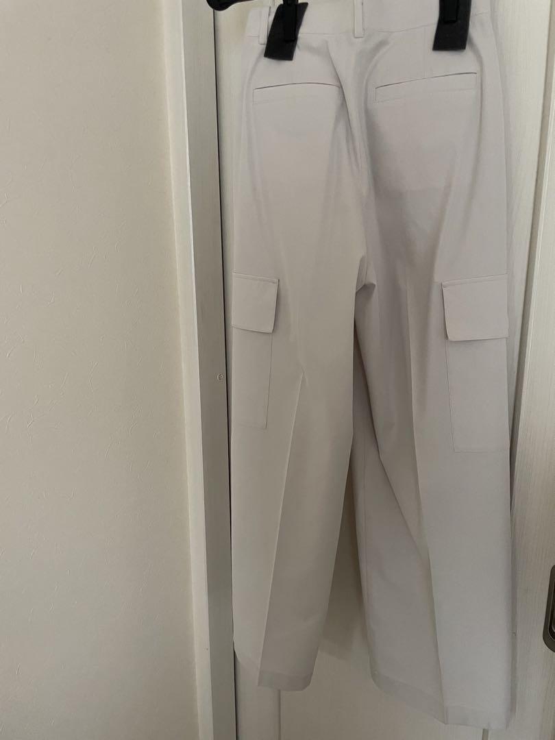 ESTNATION  シャンブレーカーゴパンツ ベージュ