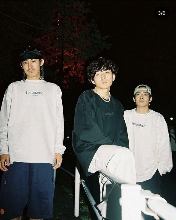 HANGOVERZ FONT LONG T Lサイズ HANGOVERZ FONT LONG T Lサイズ