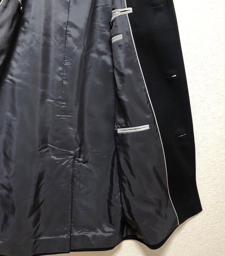 【HUGO BOSS】ウールコート 黒　46サイズ