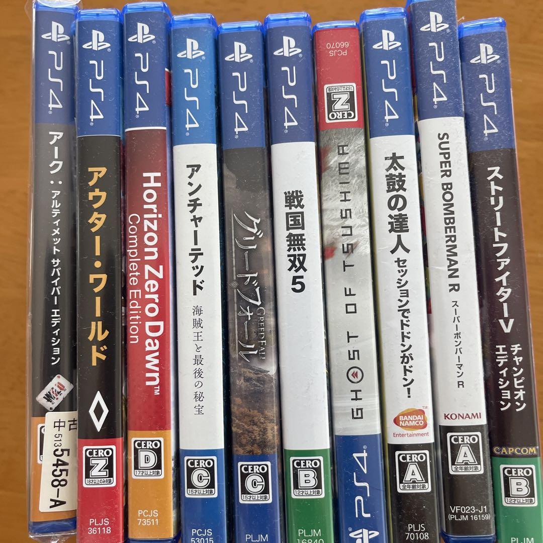 PS4 ソフト　まとめ売り