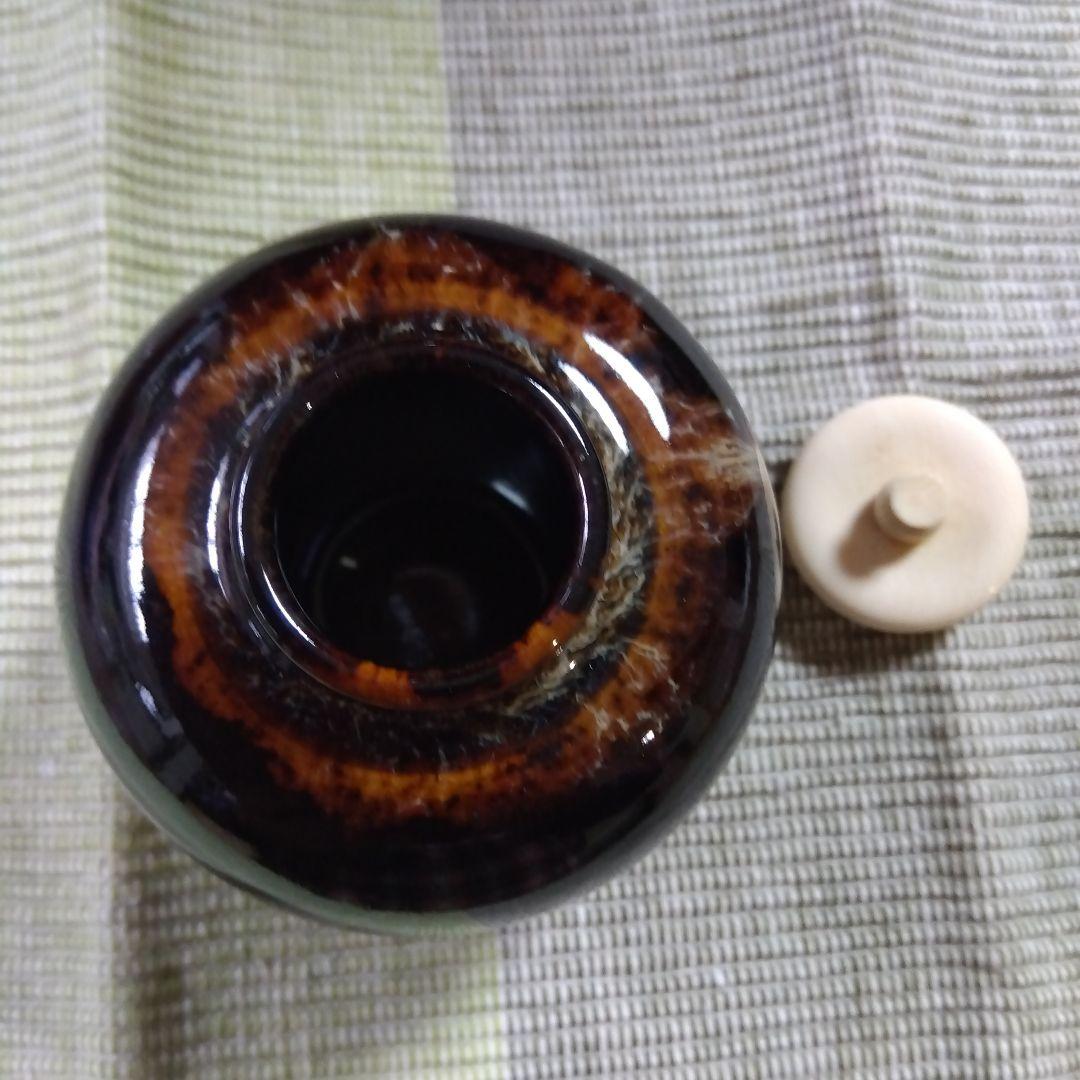 限定値下げ❕桶谷定一作　文琳茶入　仕覆　共箱入り