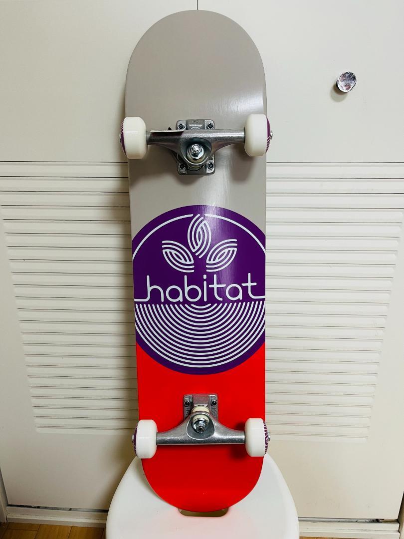 ハビタットHABITAT 8.0　スケートボードコンプリート　完成品　ツール付き