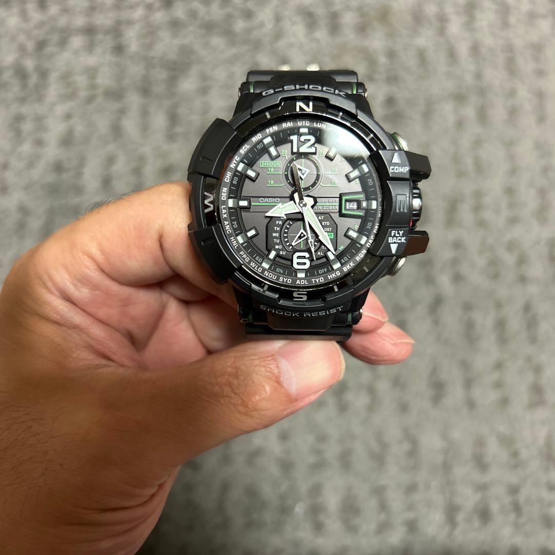 連休特価！未使用同様 極美品 G-SHOCK GW-A1100 電波ソーラー