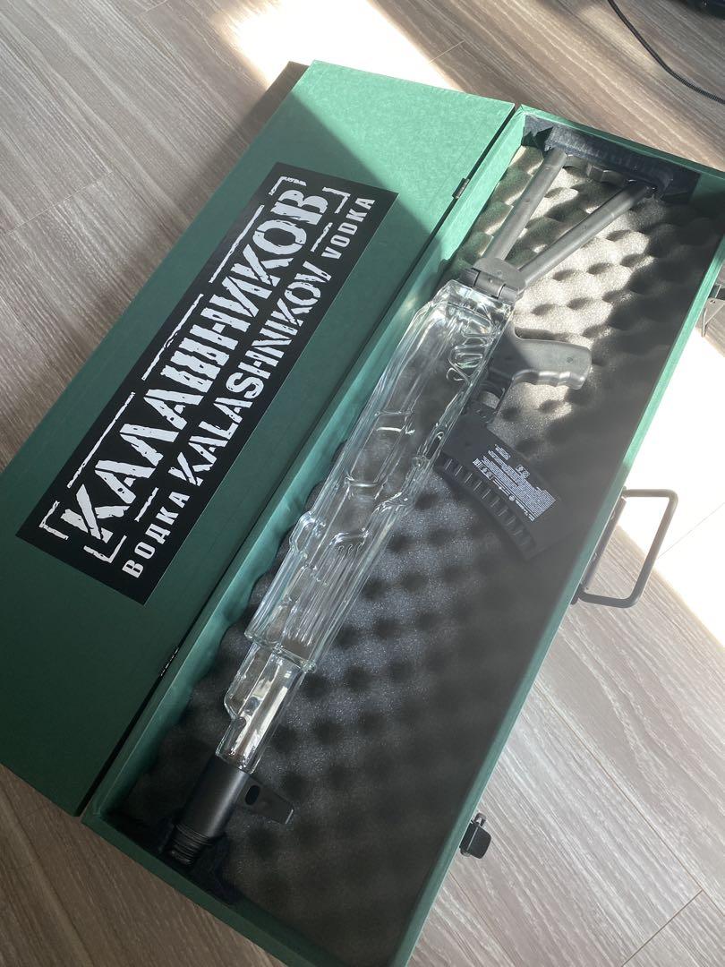 Kalashnikov Vodka（カラシニコフ ウオッカ）空き瓶
