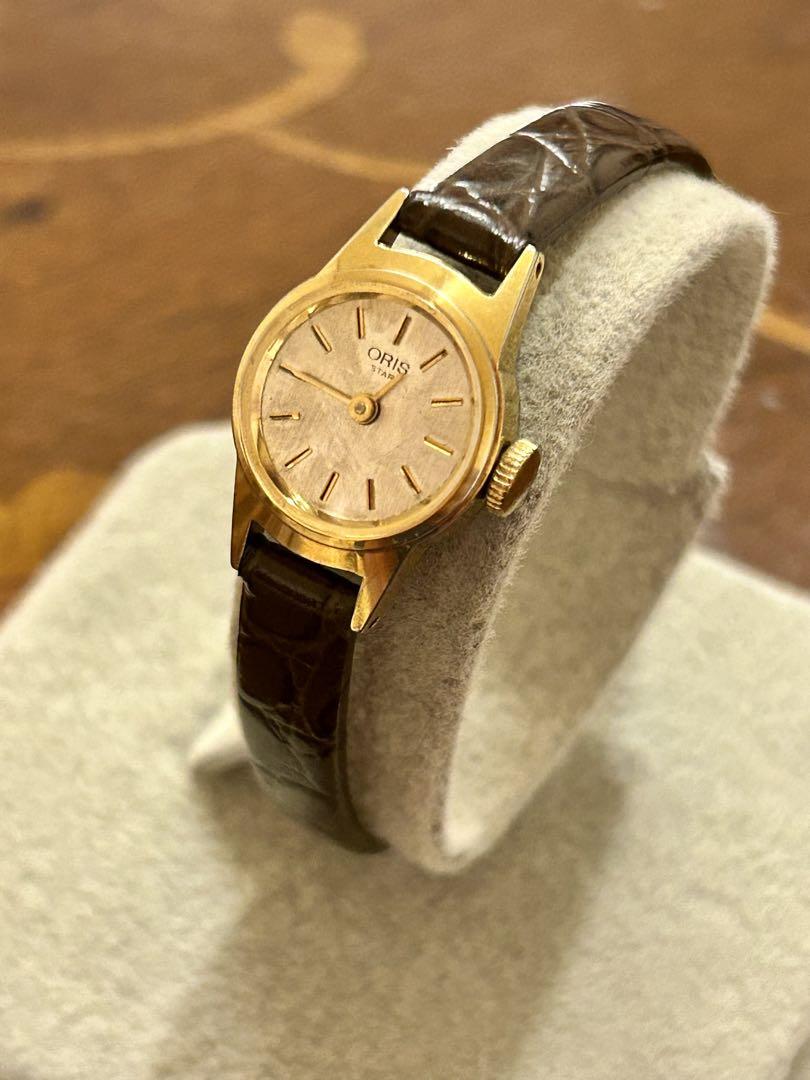 ORIS 手巻き時計 オーバホール済レッドダイヤル　アンティーク70S ORISのフリマアイテム一覧