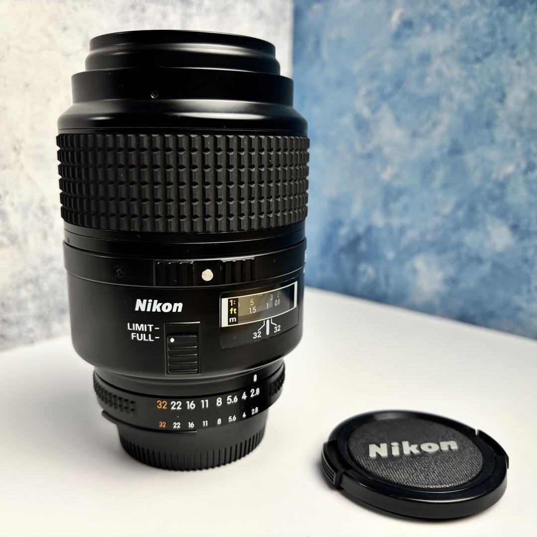 「極美品」　Nikon AF MICRO NIKKOR 105mm F/2.8D