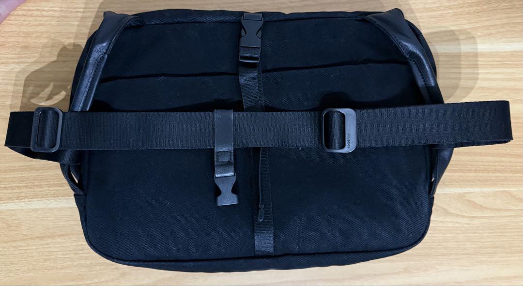 バッグ Cote&Ciel Riss Coated Canvas Black